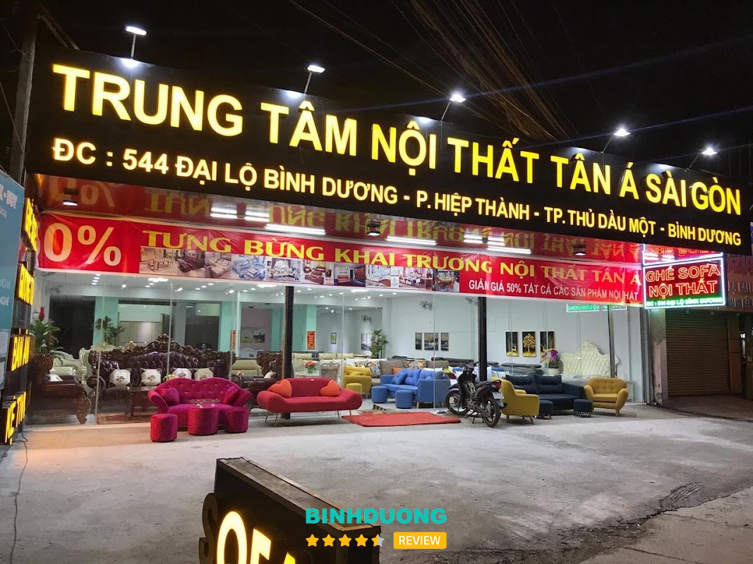 Trung Tâm Nội Thất Tân Á Thủ Dầu Một