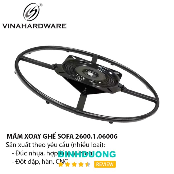 Mâm xoay ghế sofa Vinahardware