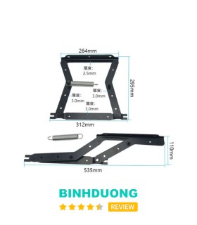 Bản lề dịch chuyển giường sofa đa năng Sacom