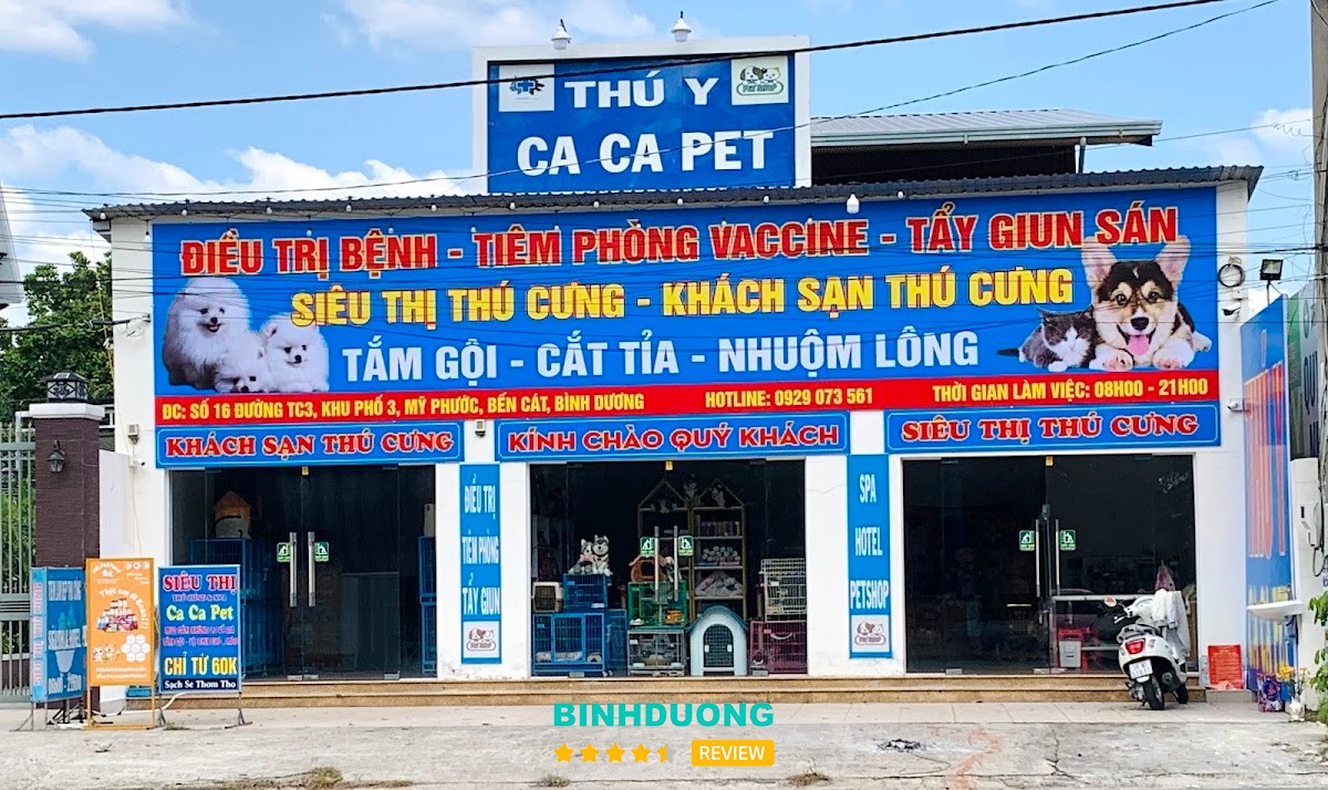 Thú Y Ca Ca Pet tại Bến Cát