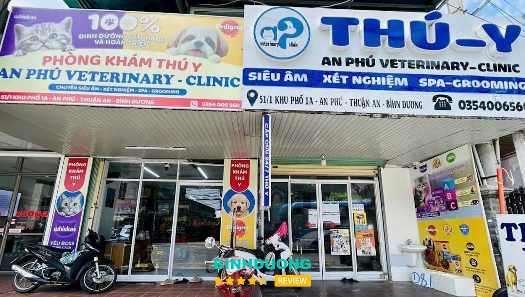 Phòng Khám Thú Y An Phú – Petshop & Grooming tại Thuận An