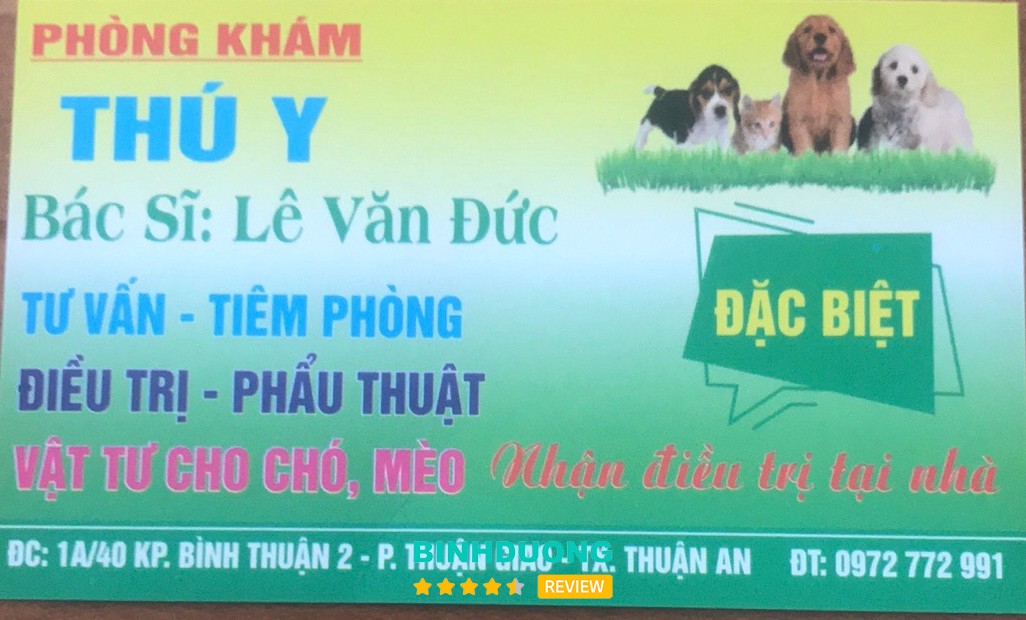 Phòng khám Thú y Anh Đức tại Thuận Giao