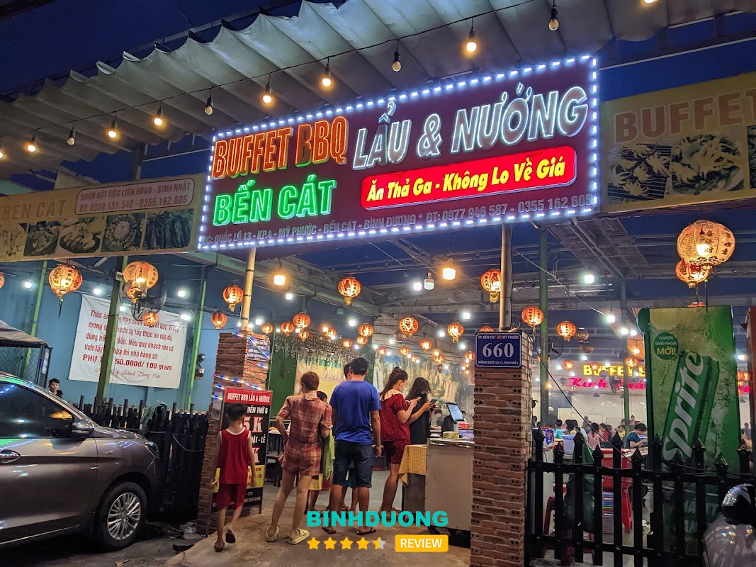 Buffet lẩu & nướng Bến Cát Bến Cát
