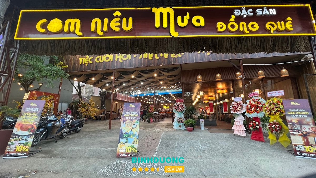 Nhà hàng Mưa Dĩ An Dĩ An