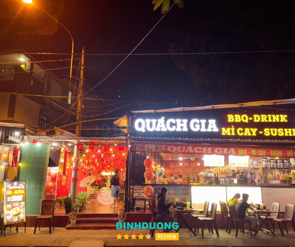 Quách Gia BBQ - Lẩu nướng - Mì Cay Tân Uyên