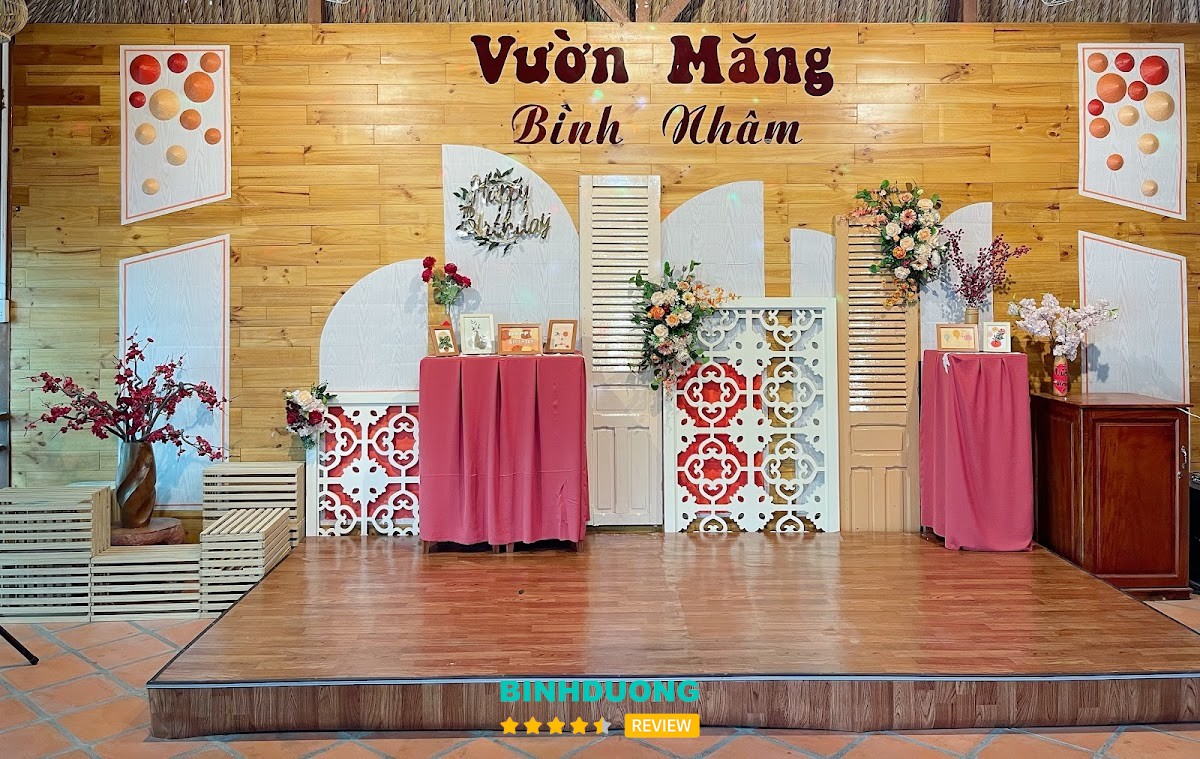 Quán ăn đồng quê Vườn Măng Bình Nhâm Thuận An